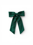 Load image into Gallery viewer, Coquette Chiffon Bow, Emerald