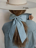 Load image into Gallery viewer, JB Strong Denim Bow