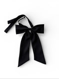 Load image into Gallery viewer, Coquette Chiffon Bow, Black