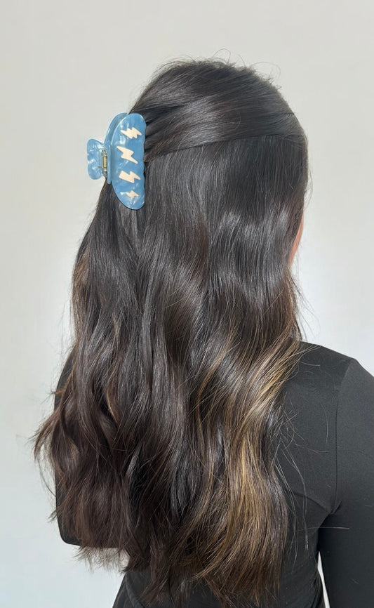 Lightening Bolt Claw Clip