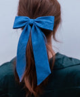 Load image into Gallery viewer, JB Strong Denim Bow
