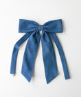 Load image into Gallery viewer, JB Strong Denim Bow
