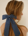 Load image into Gallery viewer, JB Strong Denim Bow
